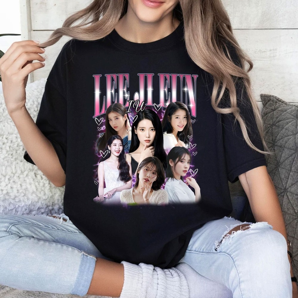 90s IU Lee Jieun Shirt IU HER World TourShirt IU Kpop Shirt